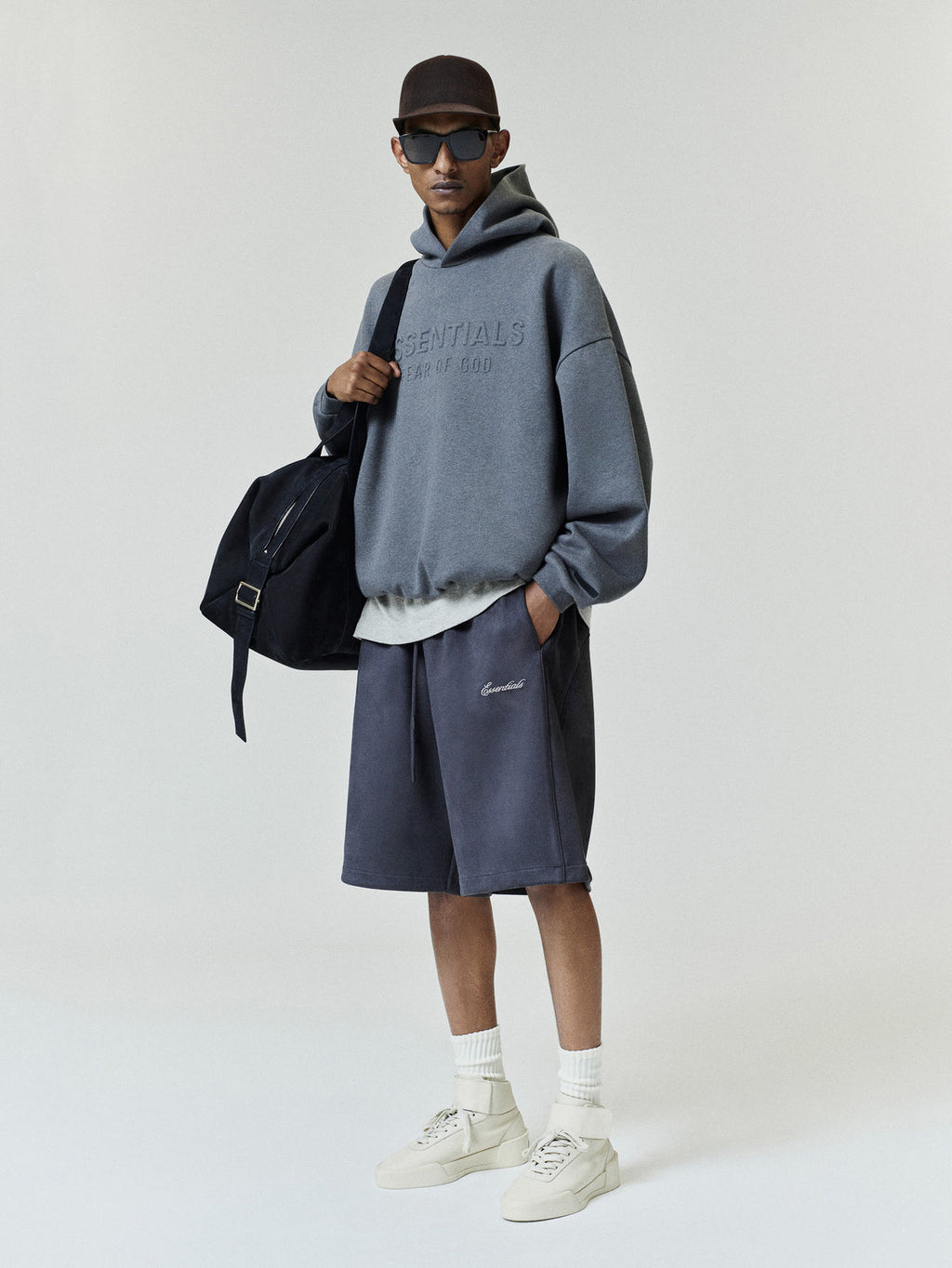 ESSENTIALS

Embossed FW26 90s Relaxed Hoodie