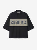 Cropped Panelled Polo
