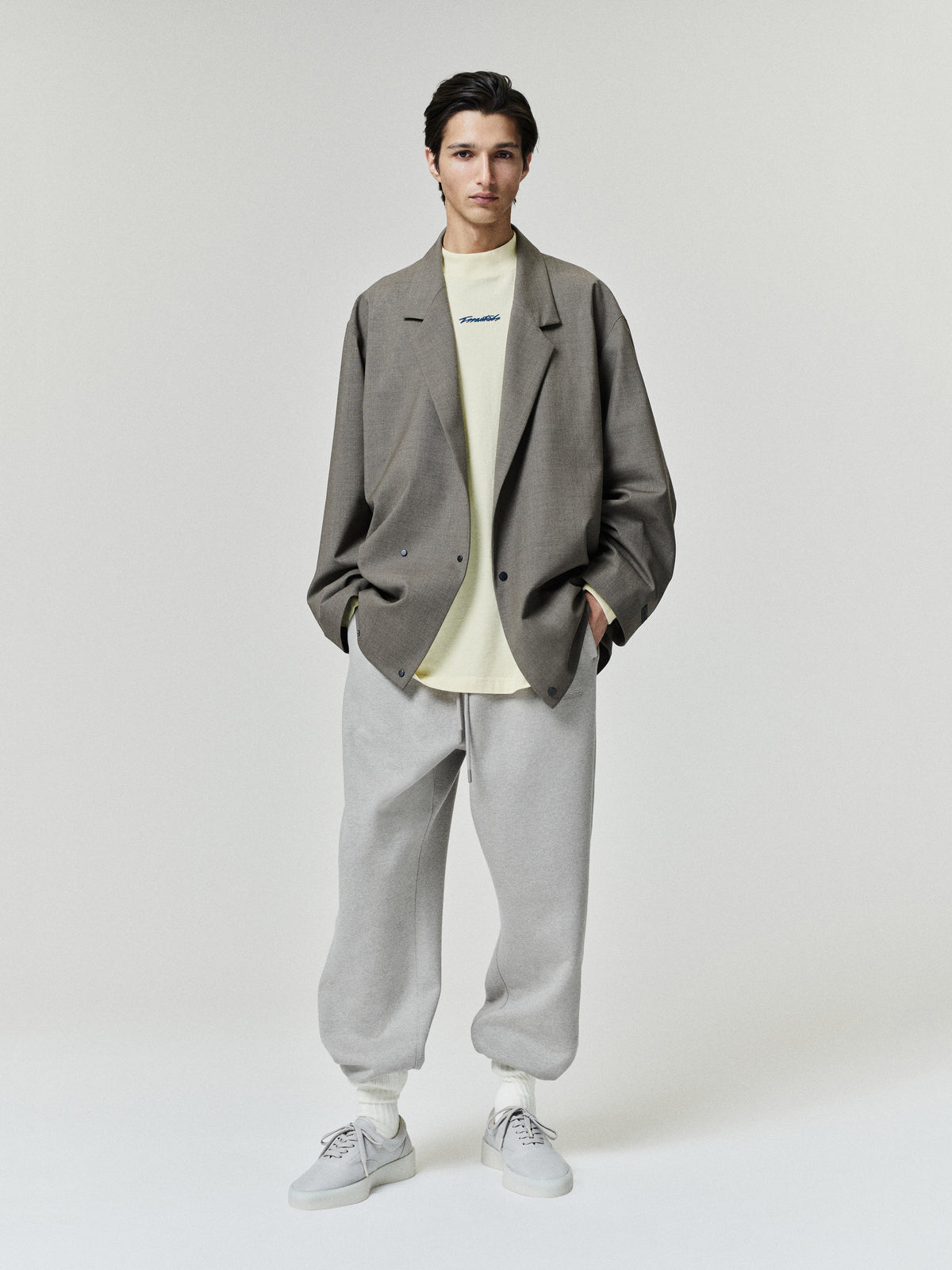 Panelled Modern Long Sleeve Tee