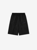 Suede Fleece Signature Relaxed Short W/ Piping