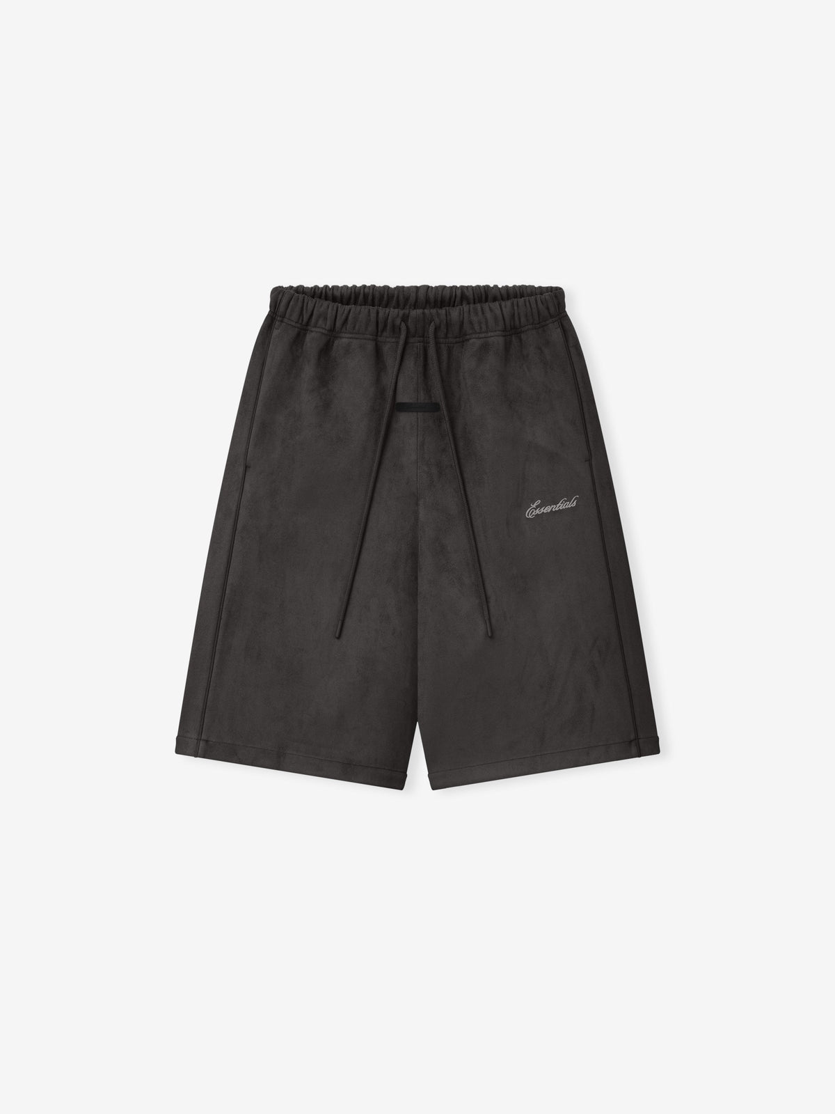 Suede Fleece Signature Relaxed Short W/ Piping