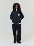 1/2 Zip Slim Monogram Jacket