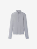 Womens Half Zip Mockneck