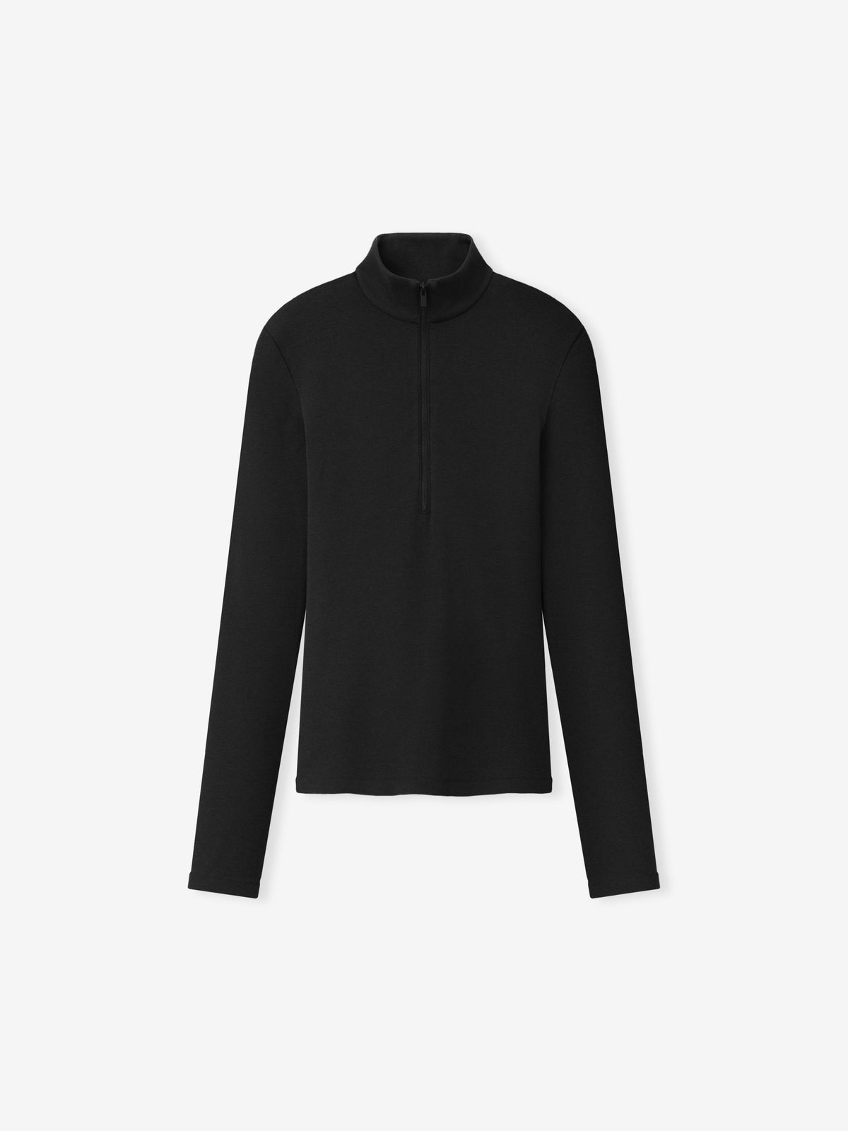 Womens Half Zip Mockneck