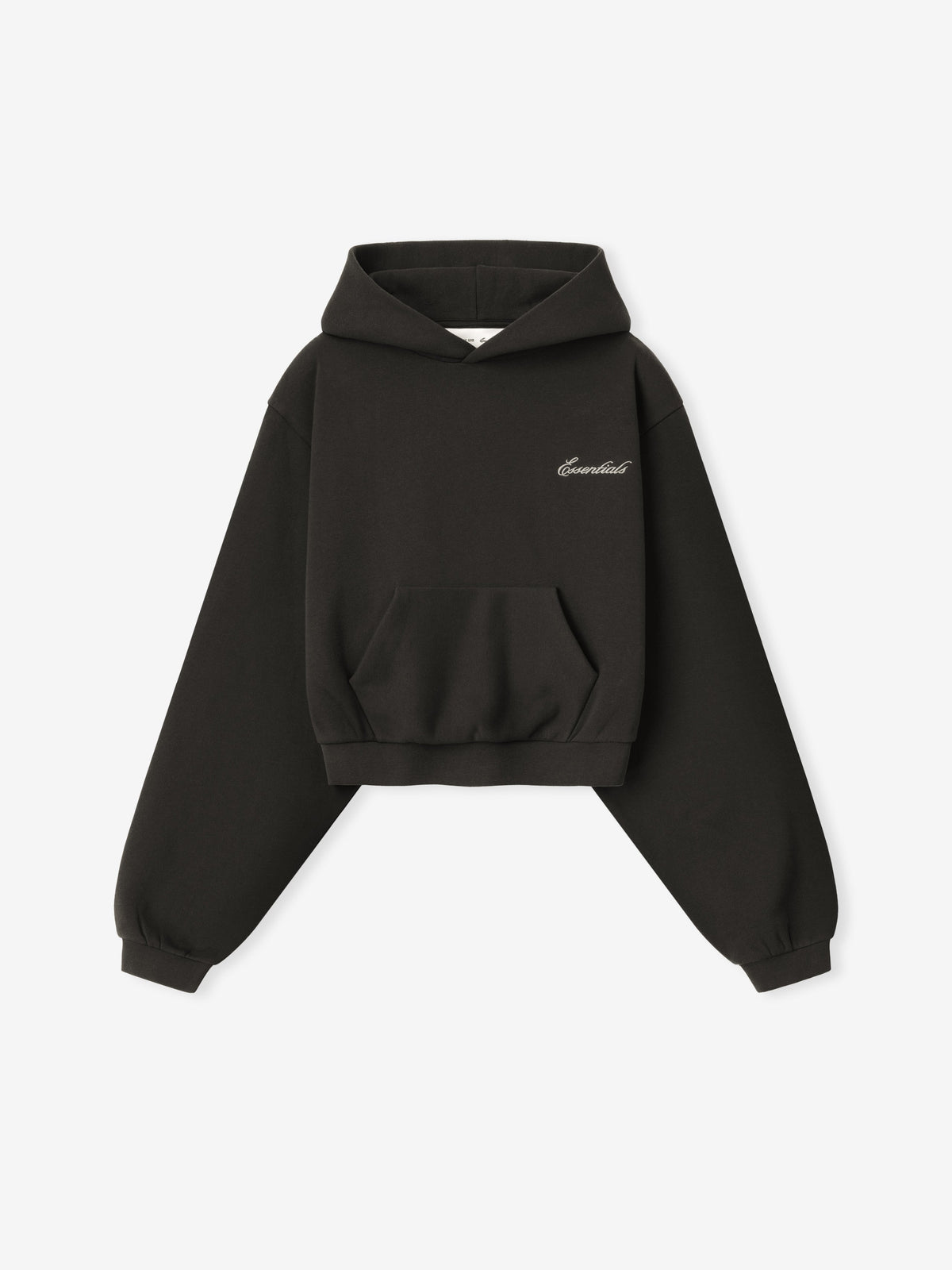 Womens Modern Cropped Hoodie