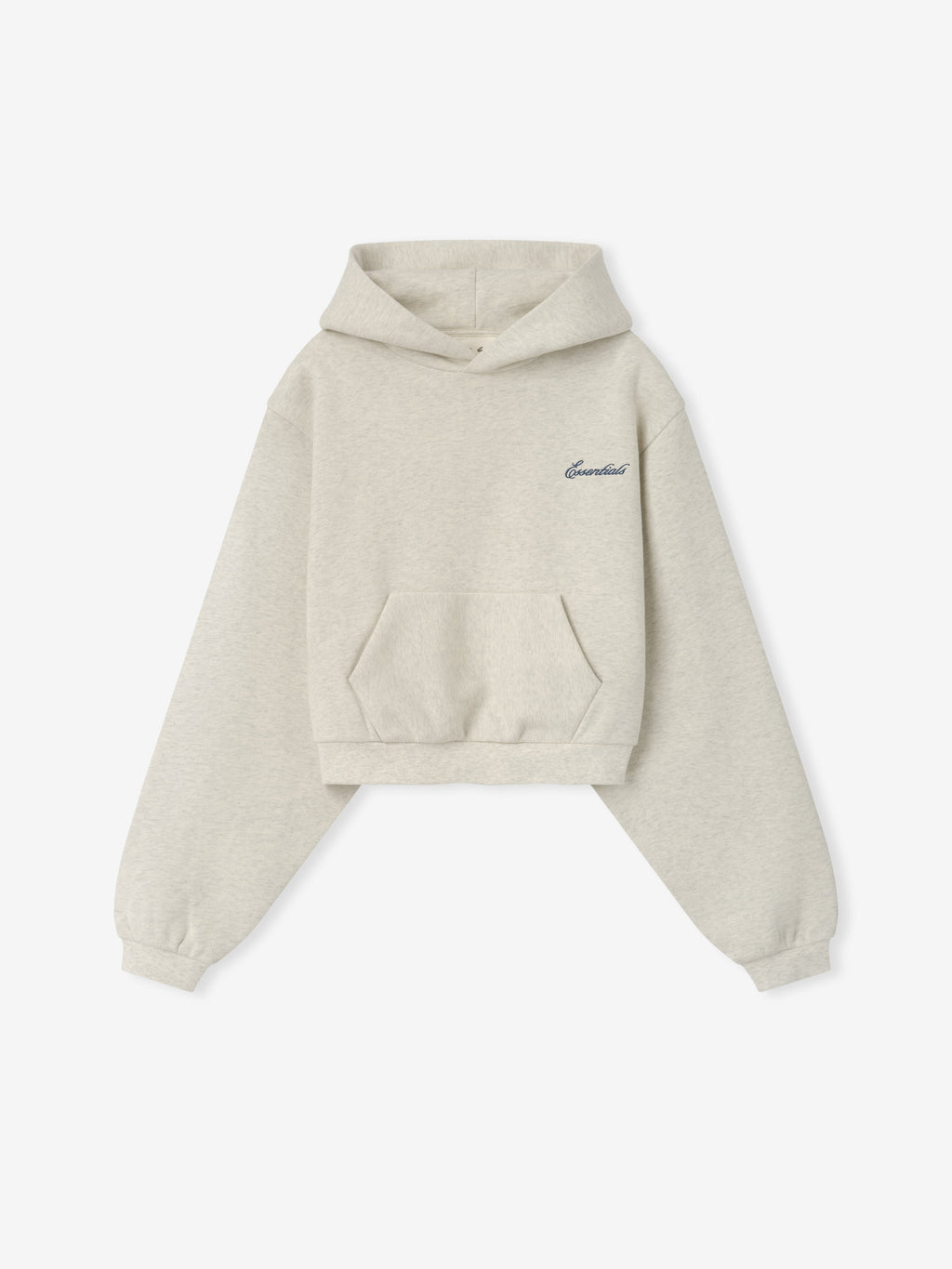 Womens Modern Cropped Hoodie