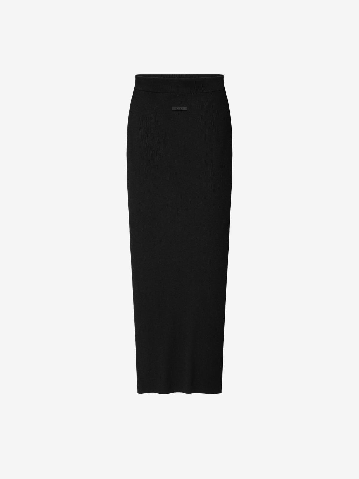 Womens Rib Knit Long Skirt