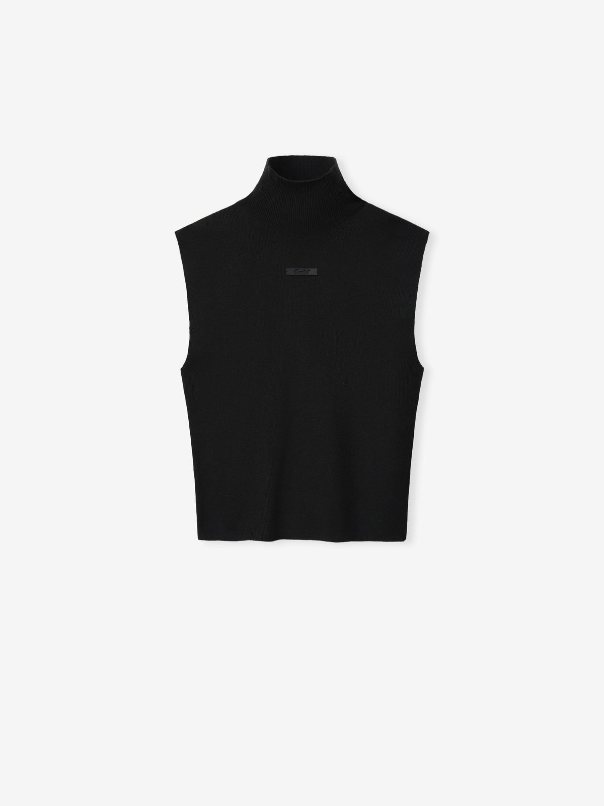 Womens Standing Collar Sleeveless Tank