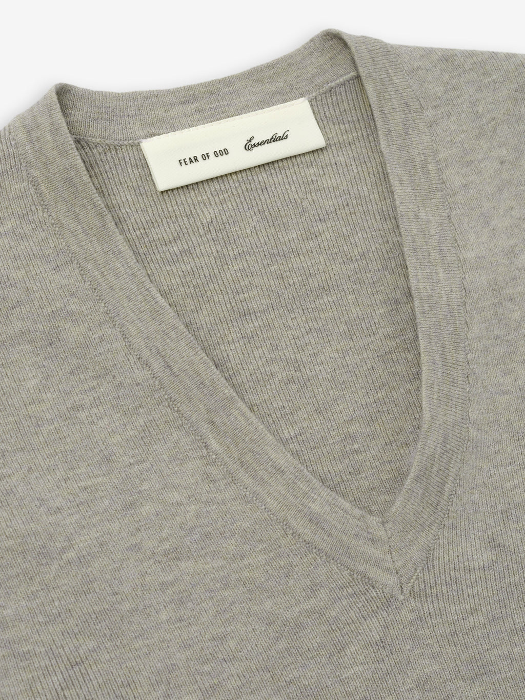 Womens Rib Knit V-Neck Cropped Tank