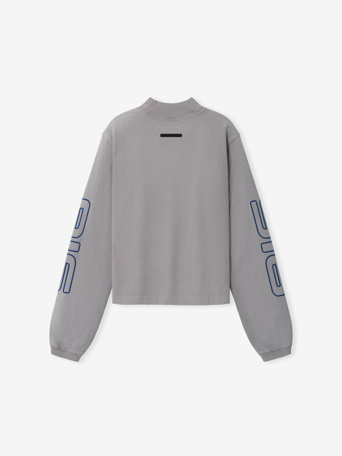 Womens Slim Mock Neck Longsleeve Tee