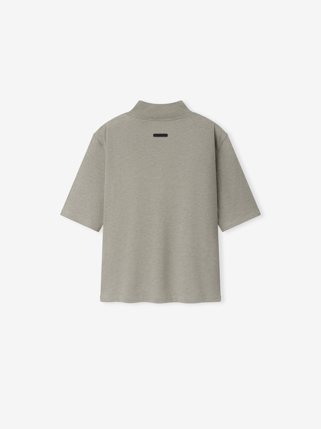 Womens Slim Mock Neck Tee