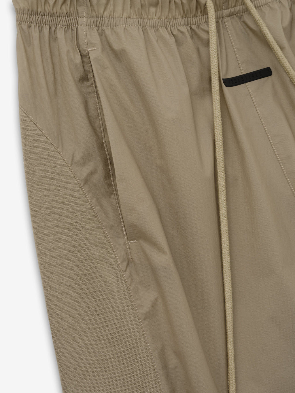 Womens Slim Panelled Rib Pant